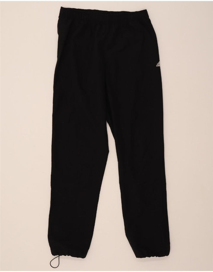 ADIDAS Mens Climalite Tracksuit Trousers Joggers Large  Black Polyester Vintage Adidas and Second-Hand Adidas from Messina Hembry 