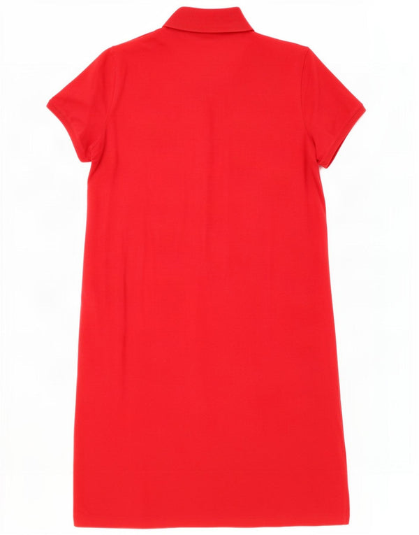 Asociación de Polo de EE. UU. Vestido polo para mujer UK 44 Algodón rojo grande