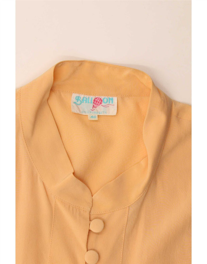 Blusa extragrande sin mangas para mujer Balloon IT 40 Small Beige Silk