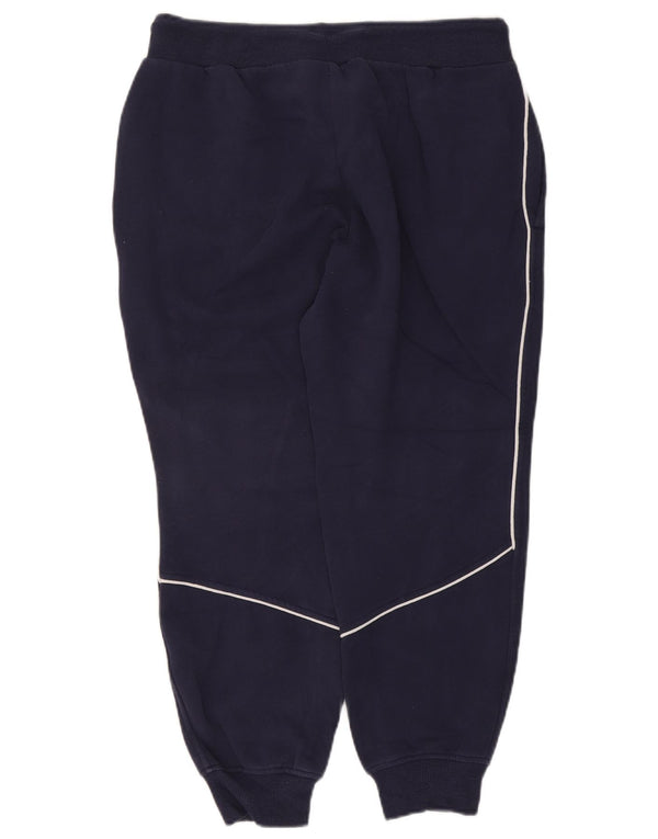 Ellesse Pantalones de chándal para mujer Joggers UK 46 Large Azul marino Algodón