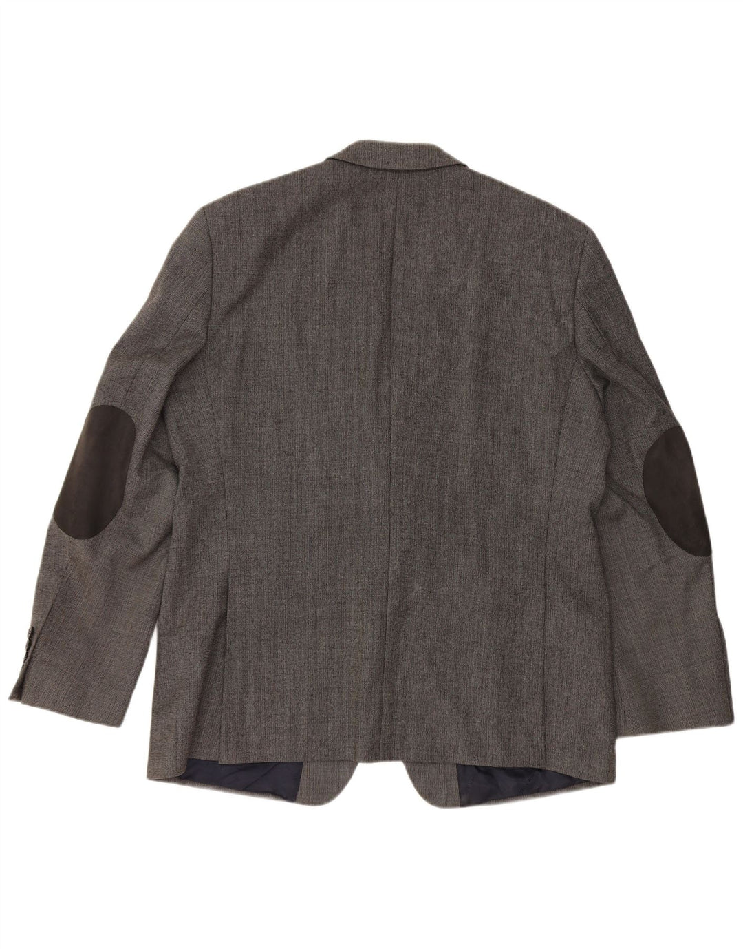 PIERRE CARDIN Chaqueta tipo blazer de 2 botones para hombre UK 40 Large Grey Virgin Wool