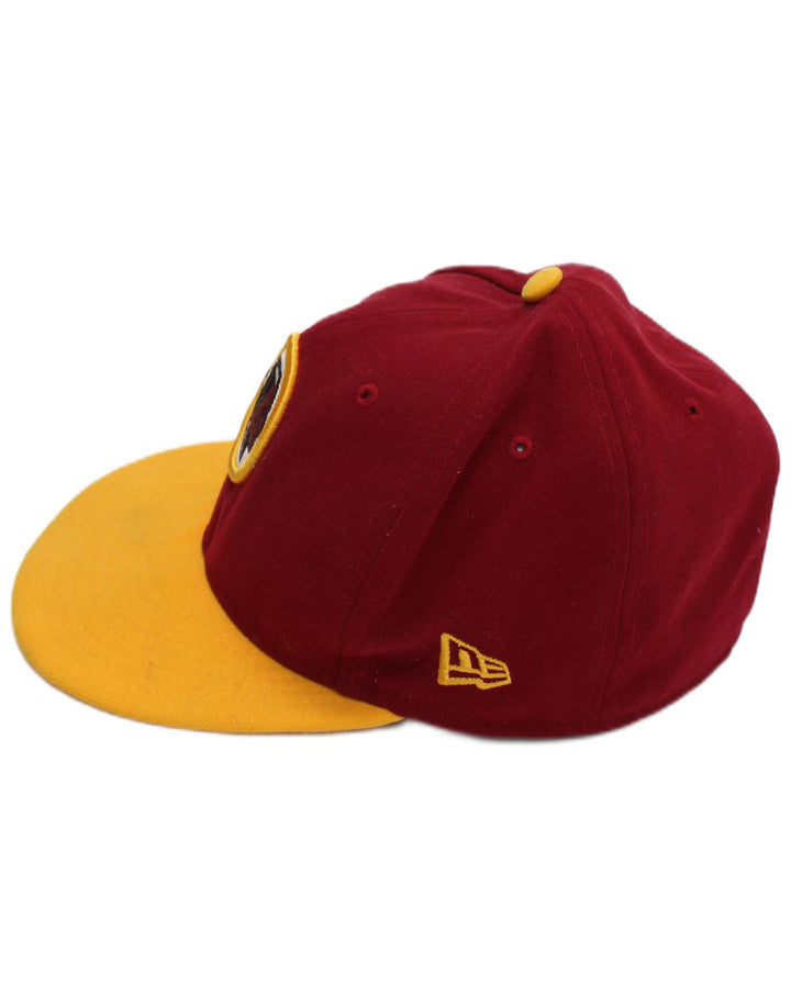 New Era Gorra de béisbol gráfica para hombre Poliéster color block en color burdeos mediano