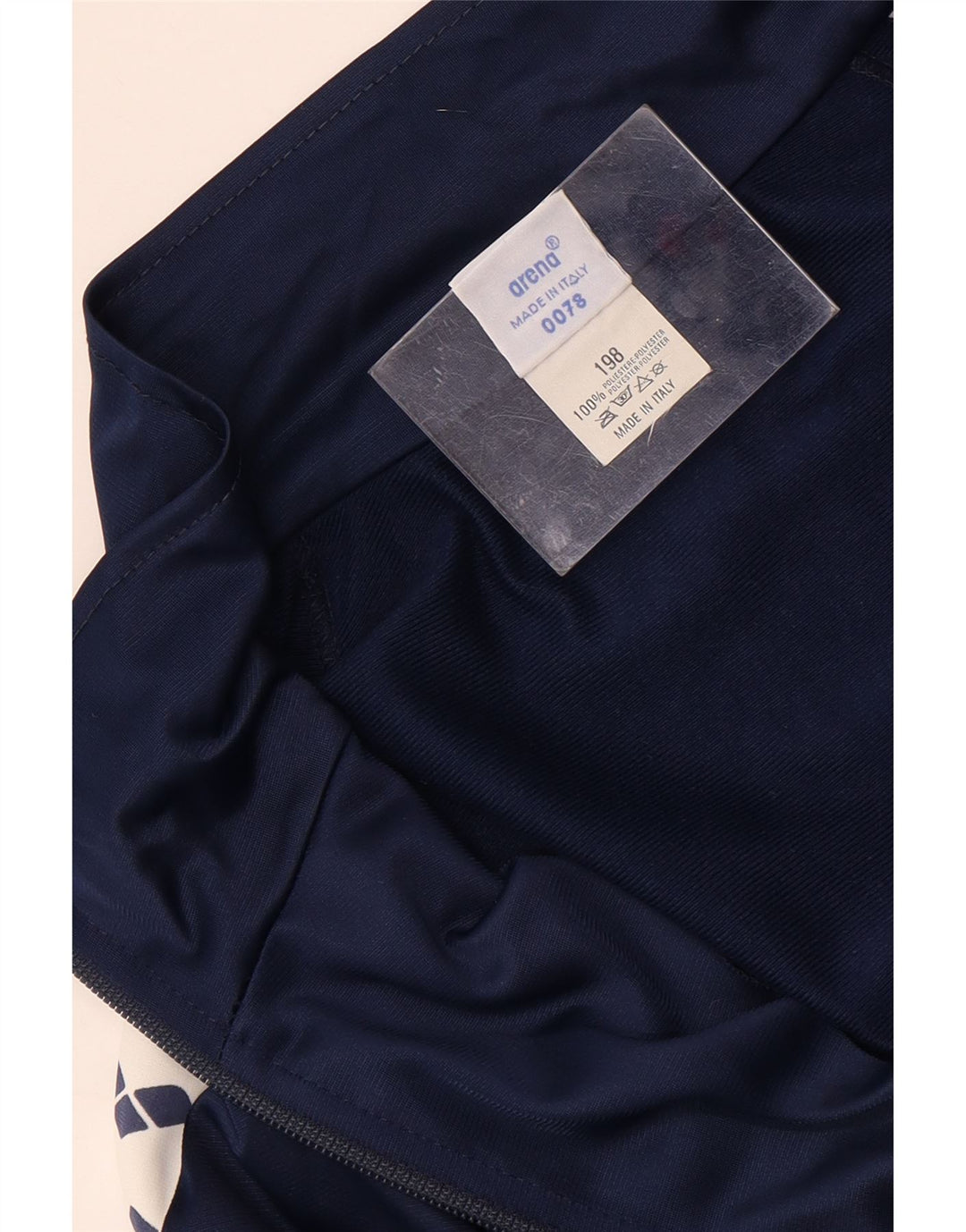 Arena Hombre Graphic Chándal Top Chaqueta XL Azul Marino Colorblock Poliéster