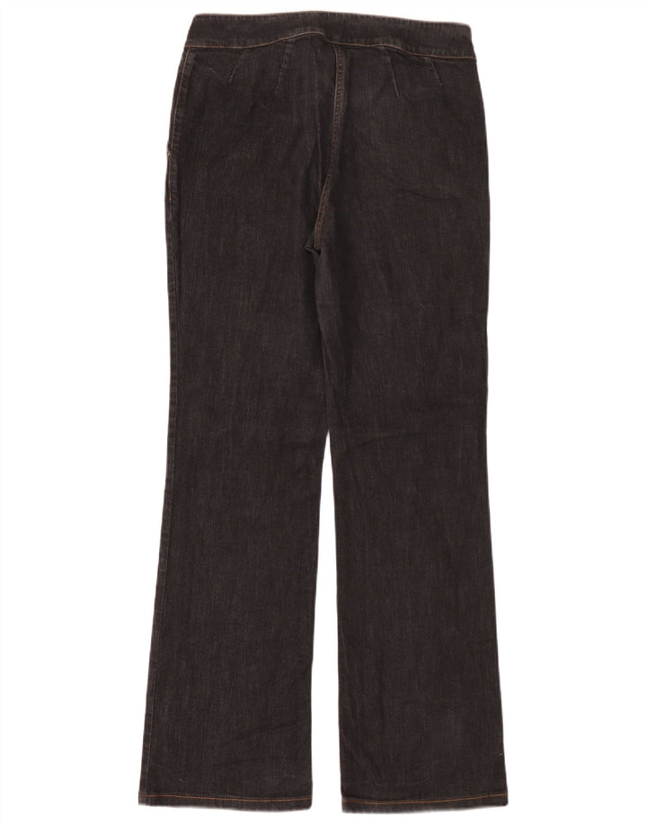 Vaqueros Bootcut Mujer Trussardi W30 L32 Algodón Negro