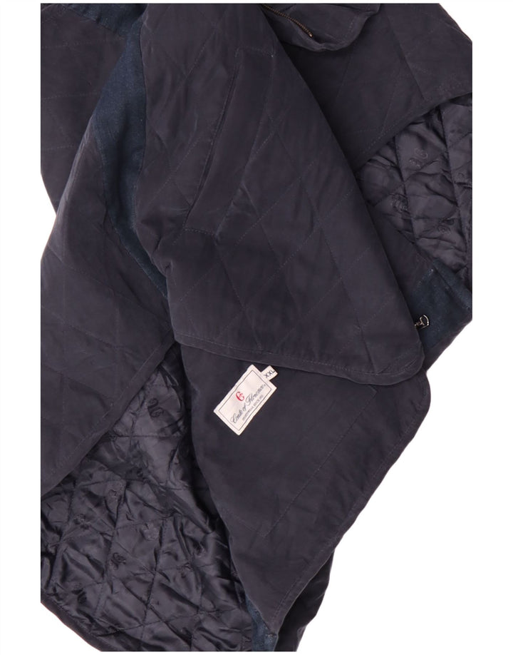 CONTE OF FLORENCE Chaleco acolchado para hombre UK 44 2XL Azul marino