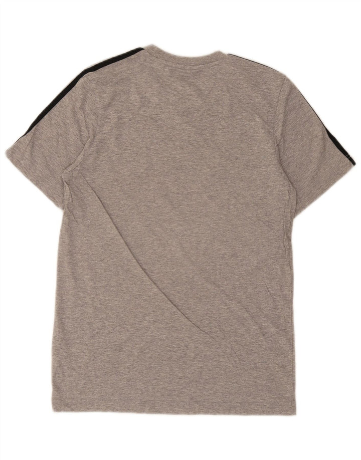 Adidas Hombre Camiseta Top Small Gris Algodón