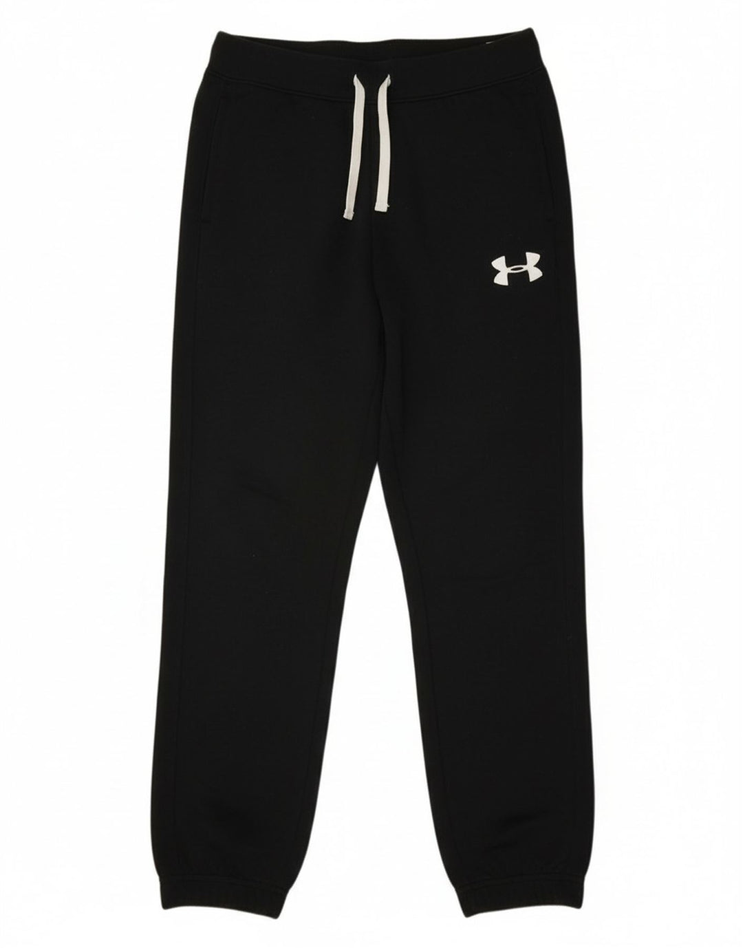 Under Armour Pantalones de chándal para niño, Joggers, 9-10 años, Mediano, Negro