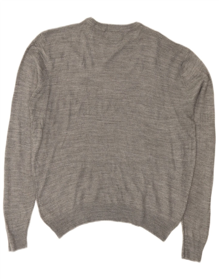 Pierre Cardin Suéter De Cuello Redondo Para Hombre Pequeño Acrílico Gris Gris