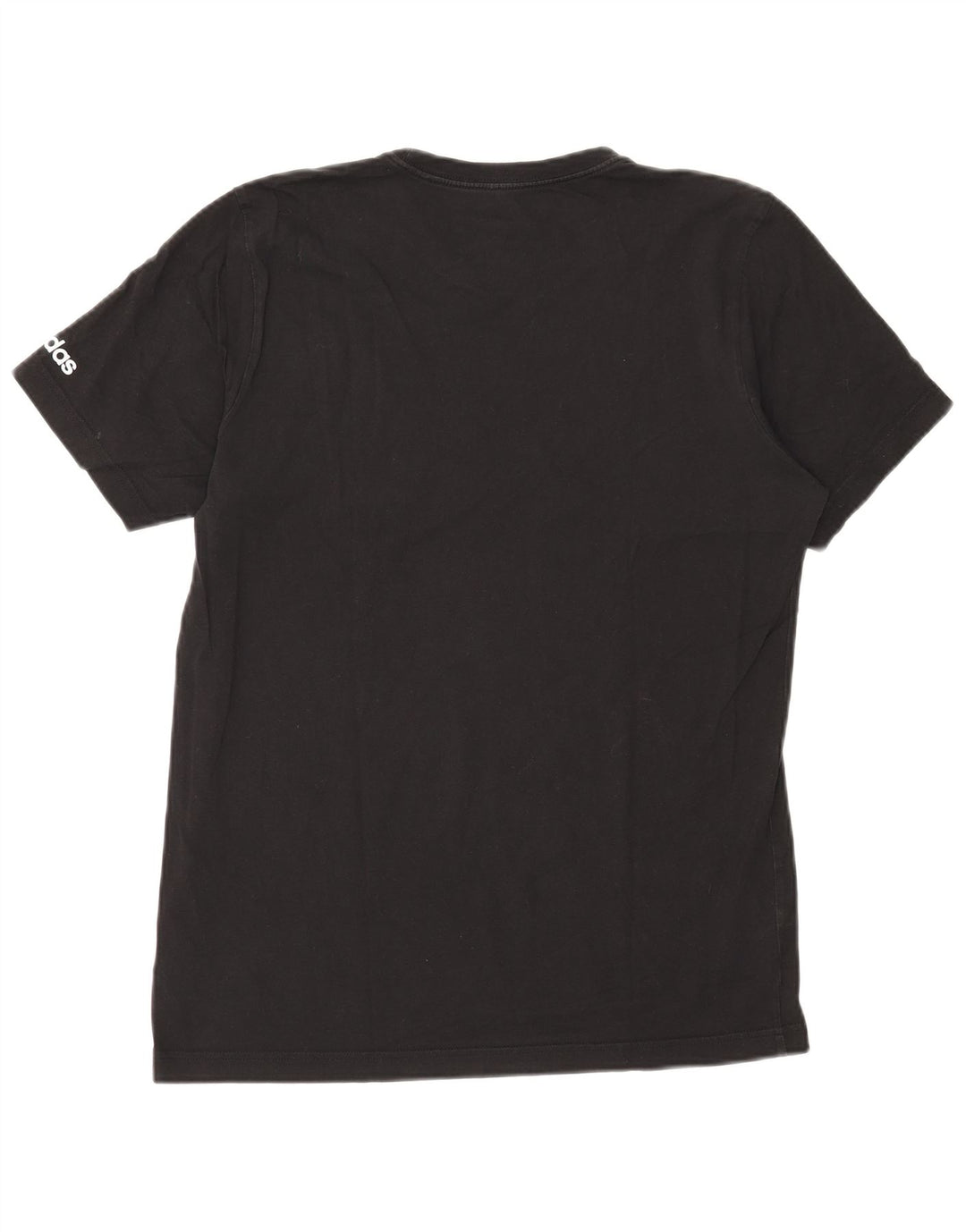Adidas - Camiseta gráfica para hombre, talla mediana, algodón negro