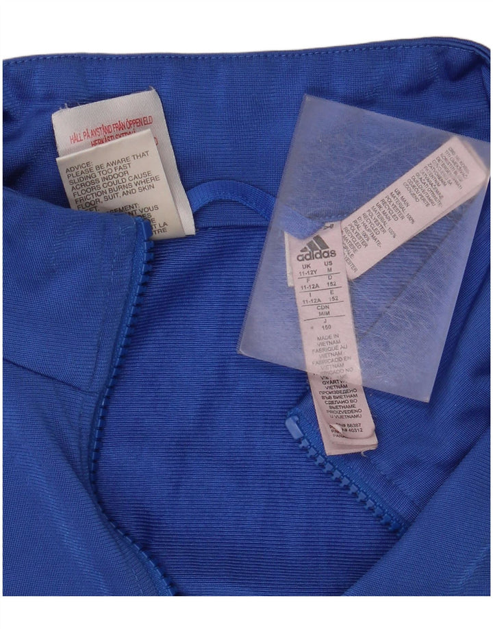 ADIDAS Chaqueta Chándal Niño 11-12 Años Azul Poliéster