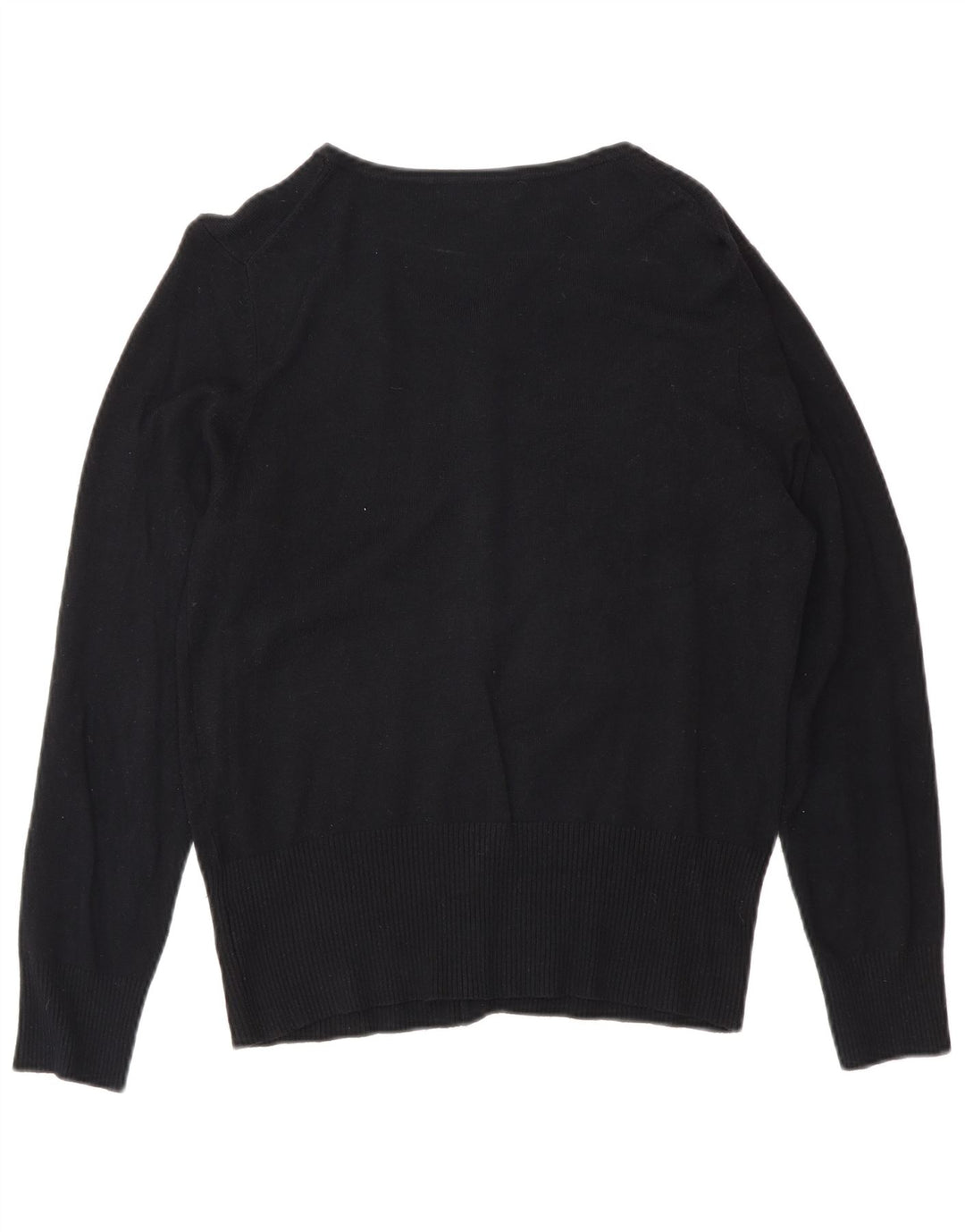 Marks & Spencer - Cárdigan para mujer, talla 40, viscosa negra mediana