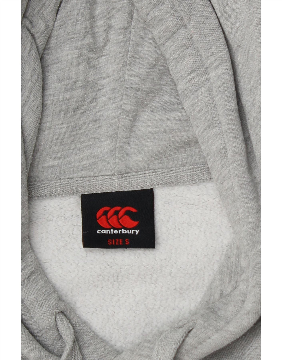 CANTERBURY Jersey con capucha gráfico para hombre pequeño gris