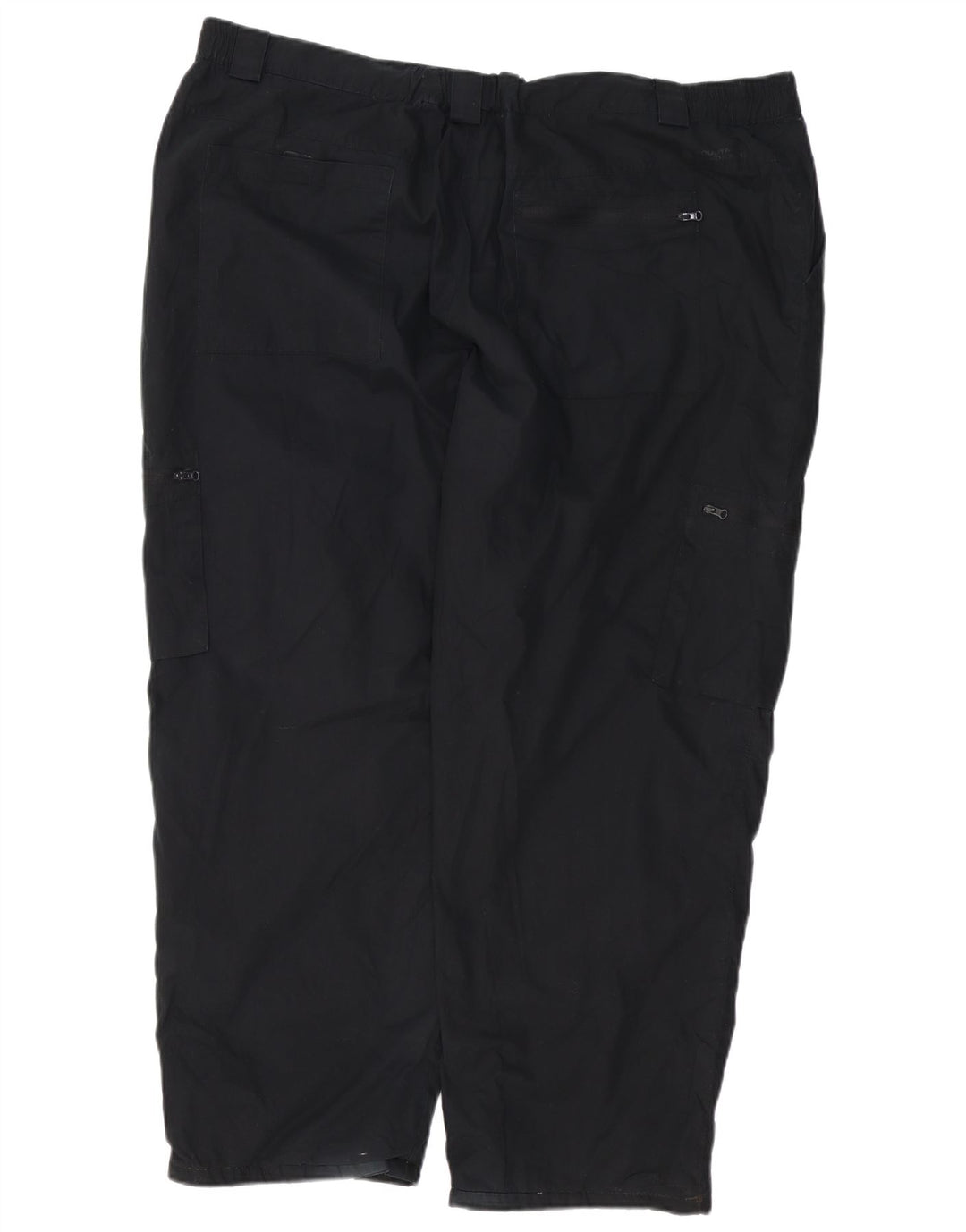 MOUNTAIN WAREHOUSE Pantalón cargo recto para hombre W44 L27 Poliéster negro