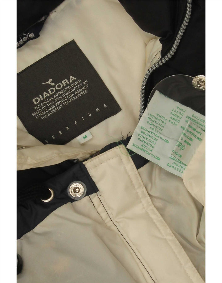 Diadora Chaqueta de esquí para hombre ES 38 Medium Black Colourblock Poliamida