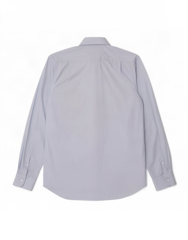 Camisa Dkny para hombre talla 16 algodón azul grande