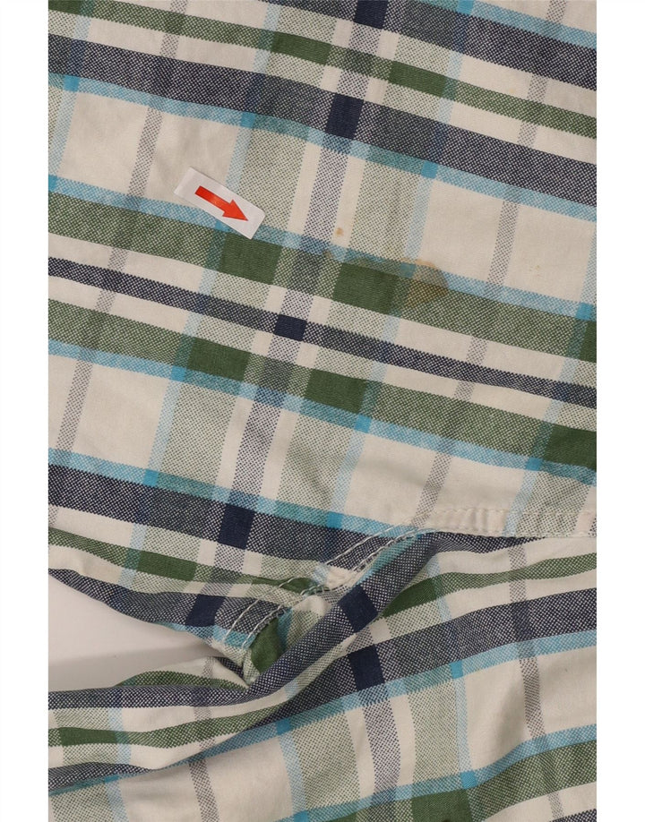 ZONE Pantalones cortos cargo para hombre IT 46 Small W32 Algodón a cuadros multicolor