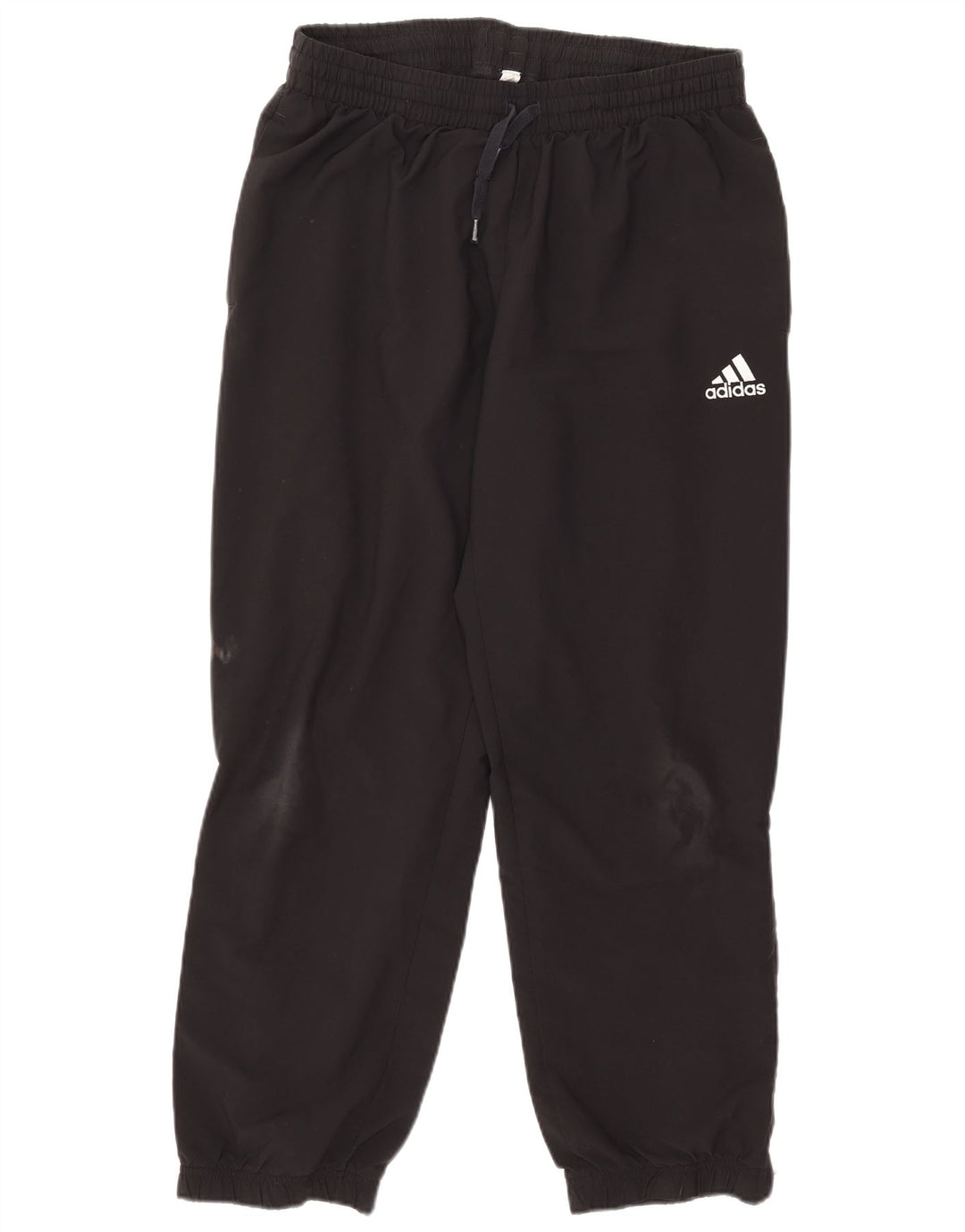 Adidas Hombre Pantalones De Chándal Joggers Grande Negro Poliéster