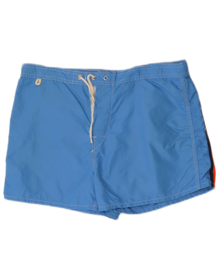 Sundek Bañador Hombre De Nylon Color Block Azul Medio