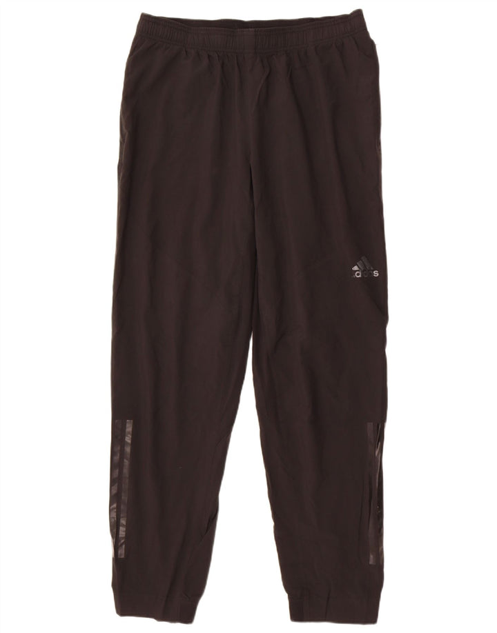 Adidas Hombre Climacool Chándal Pantalones Joggers Grande Negro Poliéster