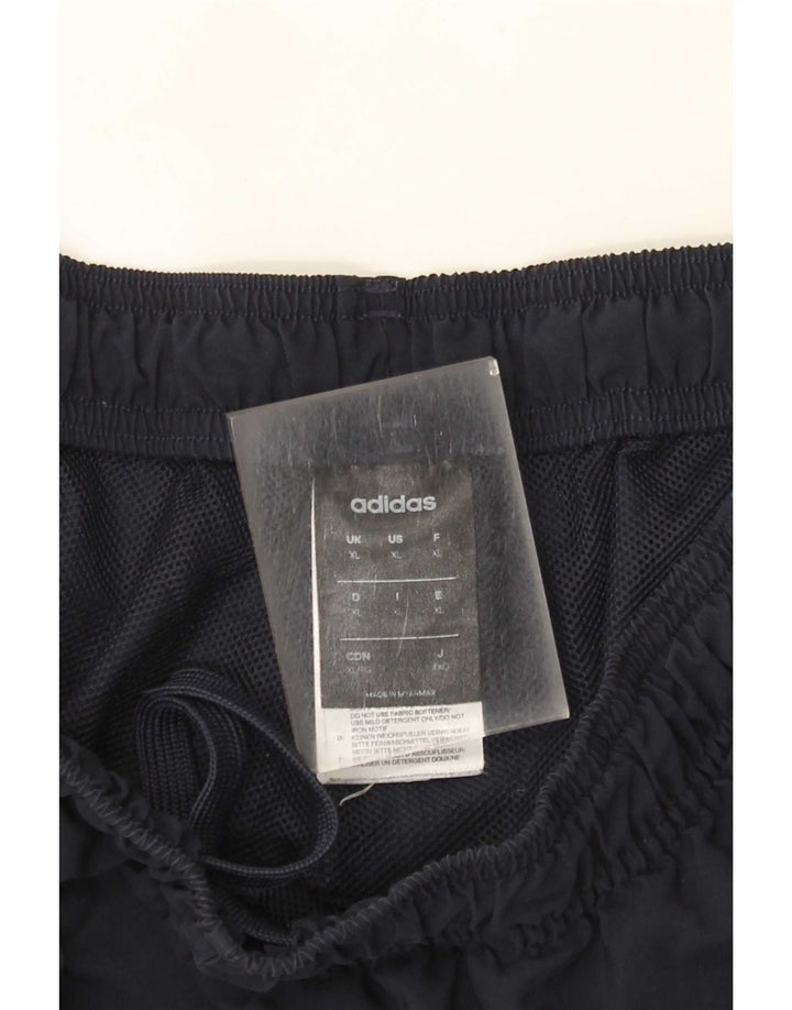 Adidas Pantalones cortos deportivos para hombre XL Azul marino Poliéster