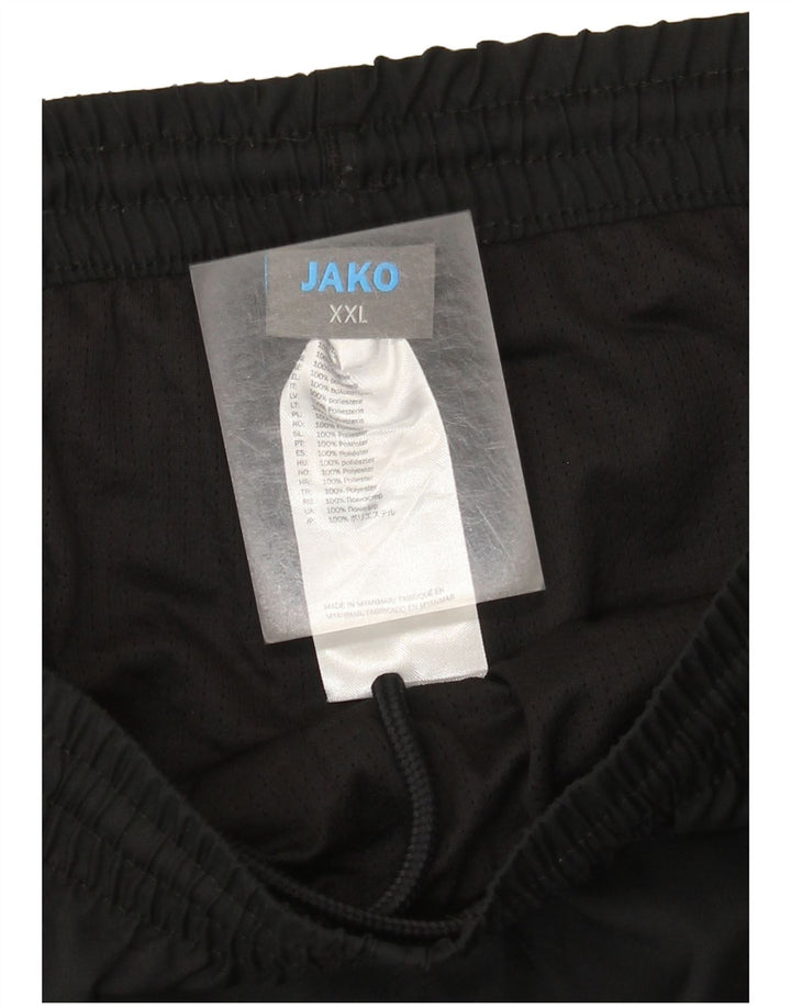 Pantalones de chándal para hombre Jako 2XL W42 L32 Poliéster negro