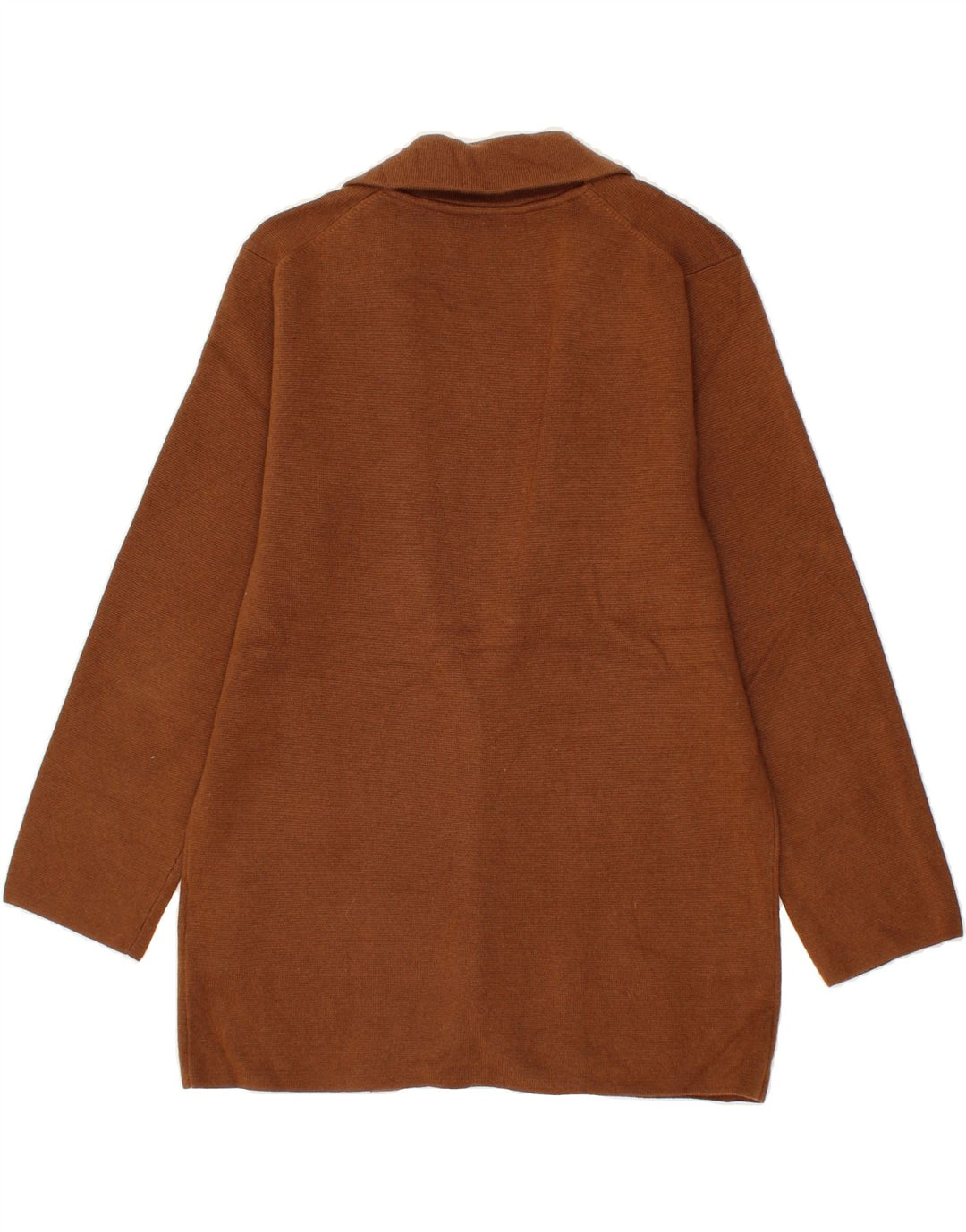 J. CREW Womens 1 Button Blazer Jacket UK 6 XS Brown Cotton Vintage J. Crew and Second-Hand J. Crew from Messina Hembry 