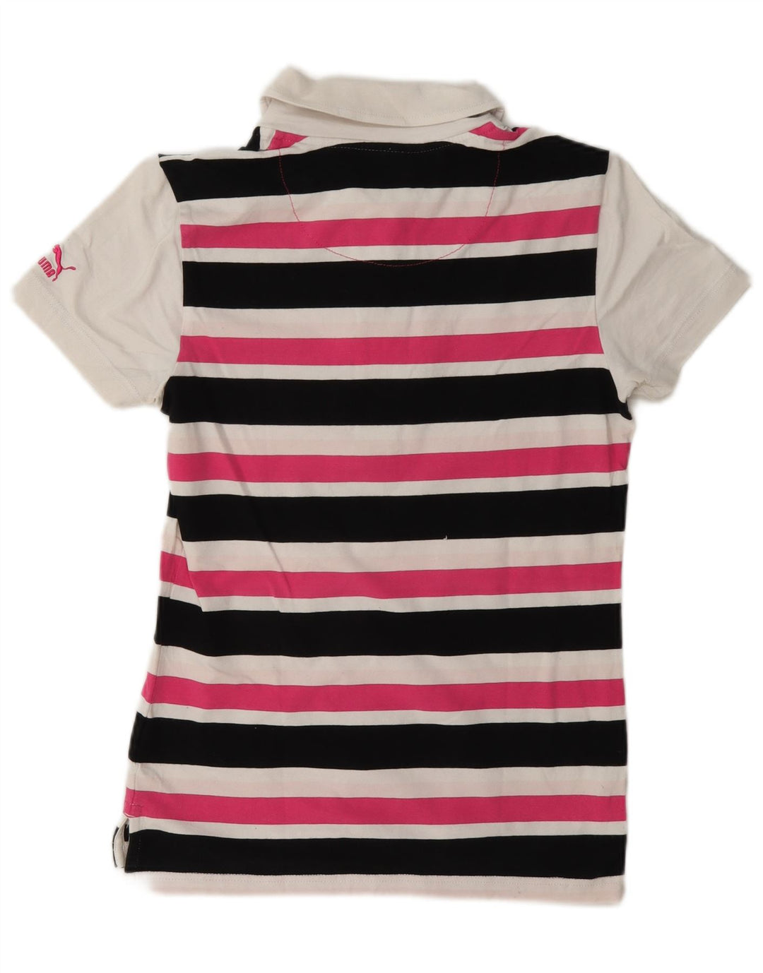 Puma Polo Mujer UK 10 Small Multicolor Rayas