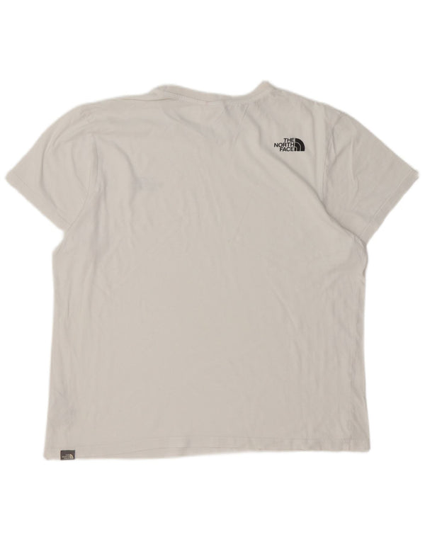 THE NORTH FACE Camiseta Hombre Top Grande Algodón Blanco