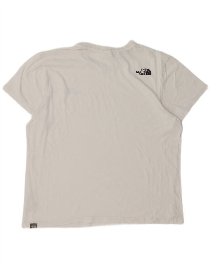 THE NORTH FACE Camiseta Hombre Top Grande Algodón Blanco