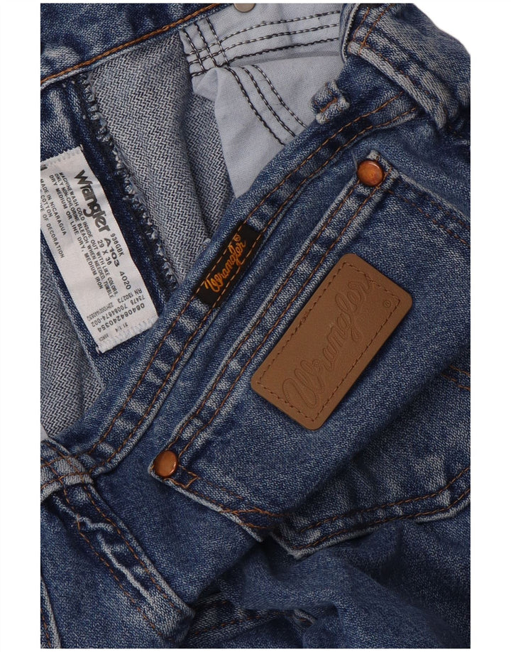 Vaqueros Wrangler Mujer Rectos W29 L36 Algodón Azul