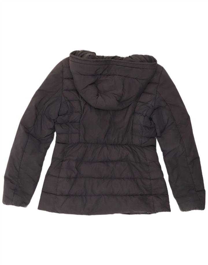 PEUTEREY Chaqueta acolchada con capucha para mujer IT 46 Large Poliamida negra