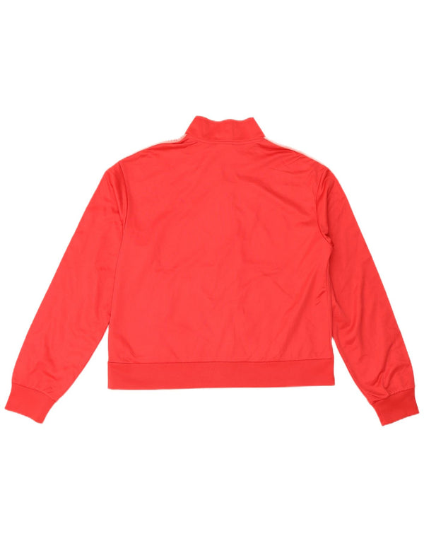 Diadora Mujer Graphic Chándal Top Chaqueta ES 40 XL Poliéster Rojo