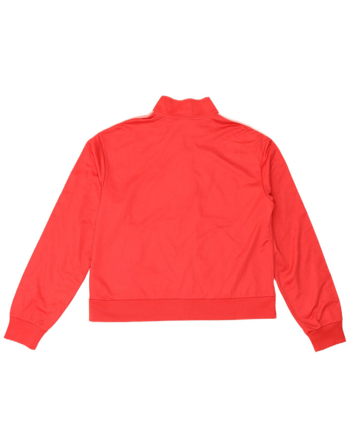 Diadora Mujer Graphic Chándal Top Chaqueta ES 40 XL Poliéster Rojo