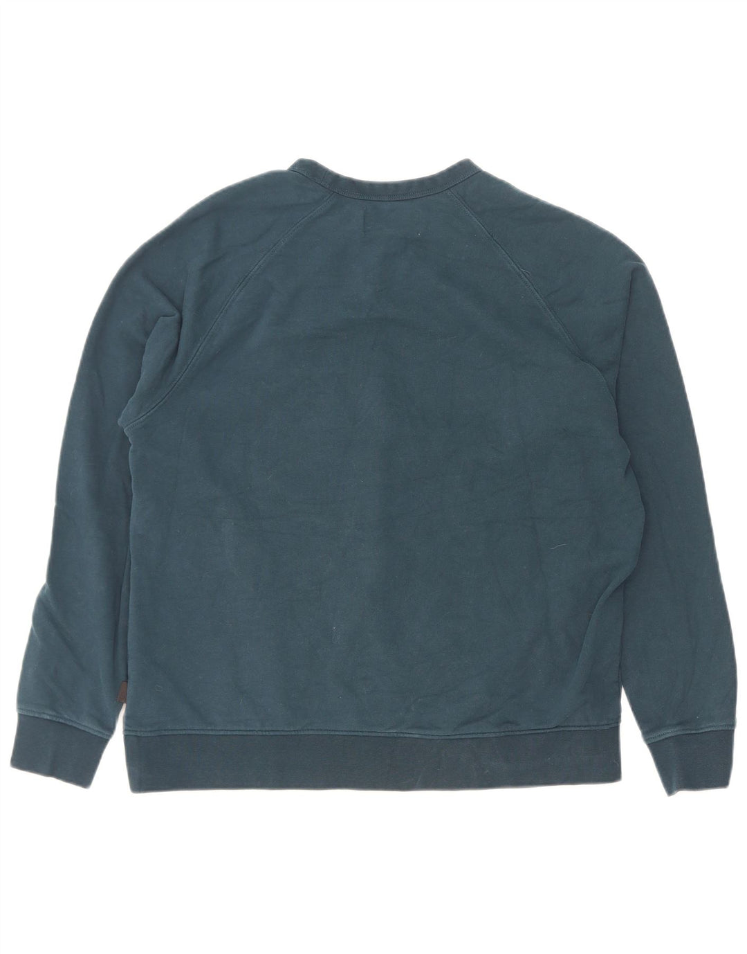 Marks & Spencer Hombre Sudadera Jumper Algodón Azul Medio