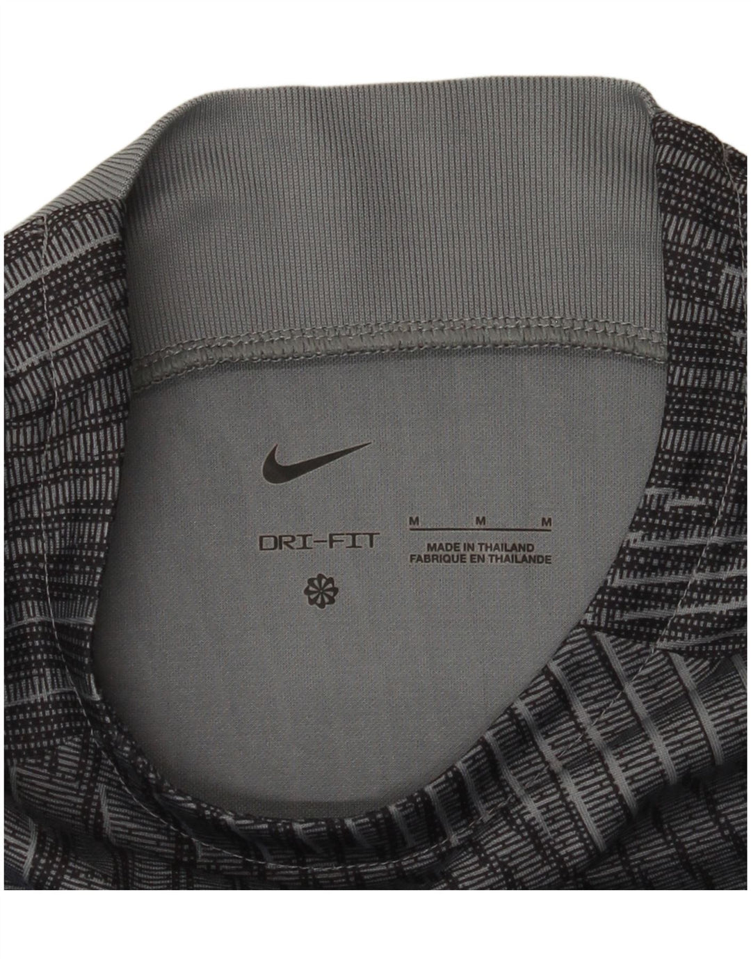 Camiseta Nike Hombre Dri Fit Top Camuflaje Gris Medio