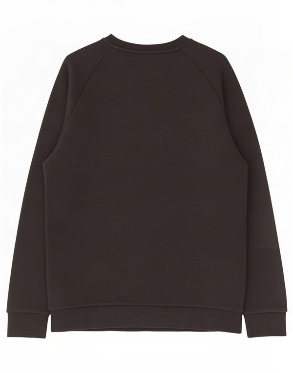 Adidas Hombre Sudadera Jumper Medium Negro Algodón