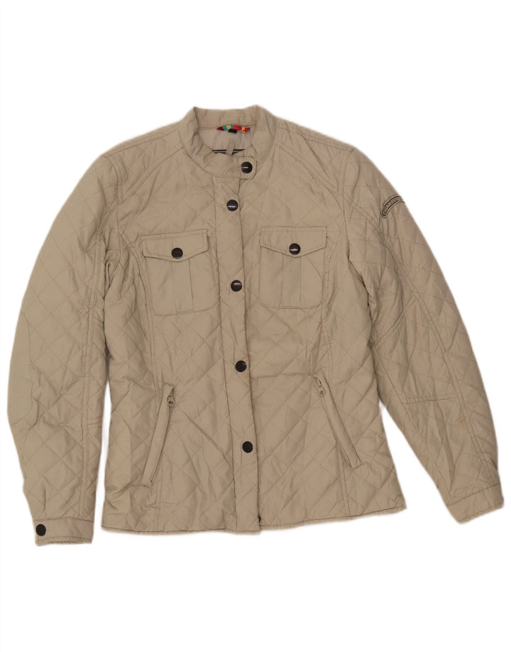 TUCANO URBANO Chaqueta Acolchada Mujer IT 42 Poliéster Beige Medio