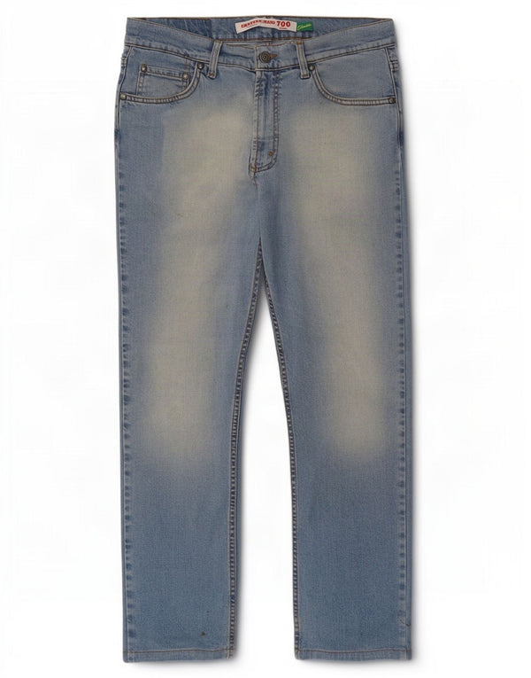 Carrera Jeans rectos de ajuste regular 700 para hombre IT 50 Large W34 L30 Azul