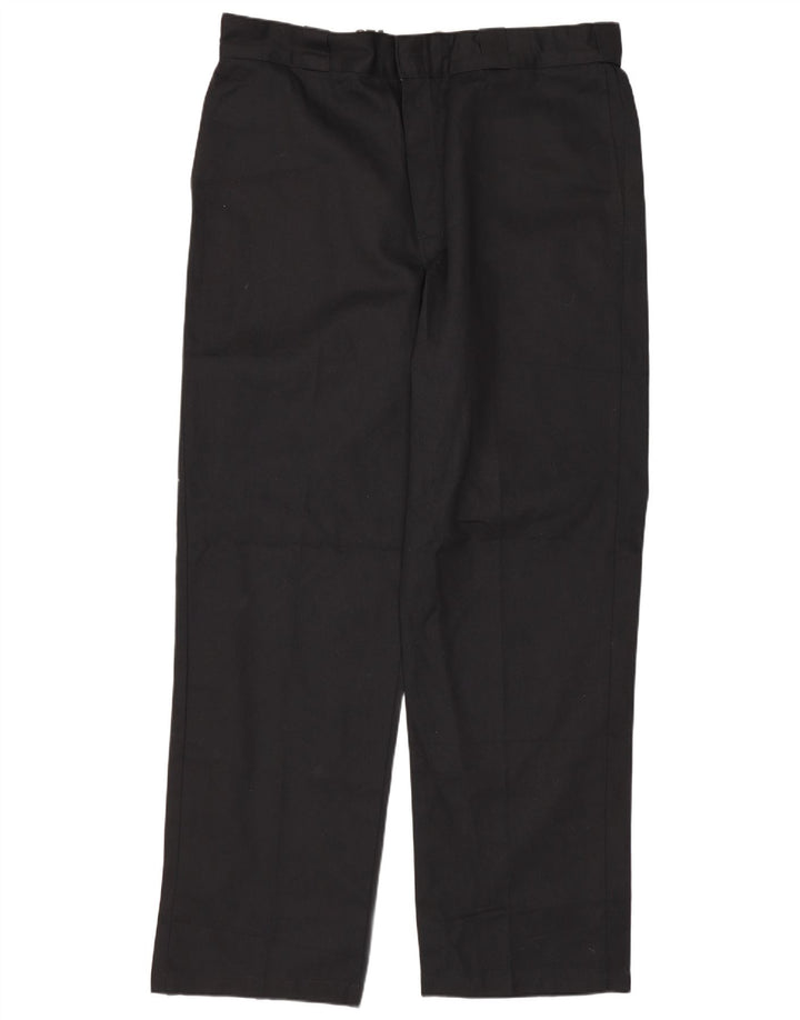 DICKIES Pantalón chino recto 874 de corte original para hombre W36 L32 Negro