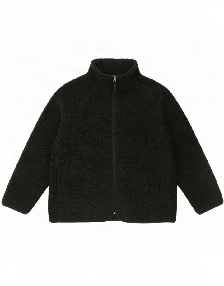 Marks & Spencer Chaqueta polar para mujer UK 44 Poliéster verde grande