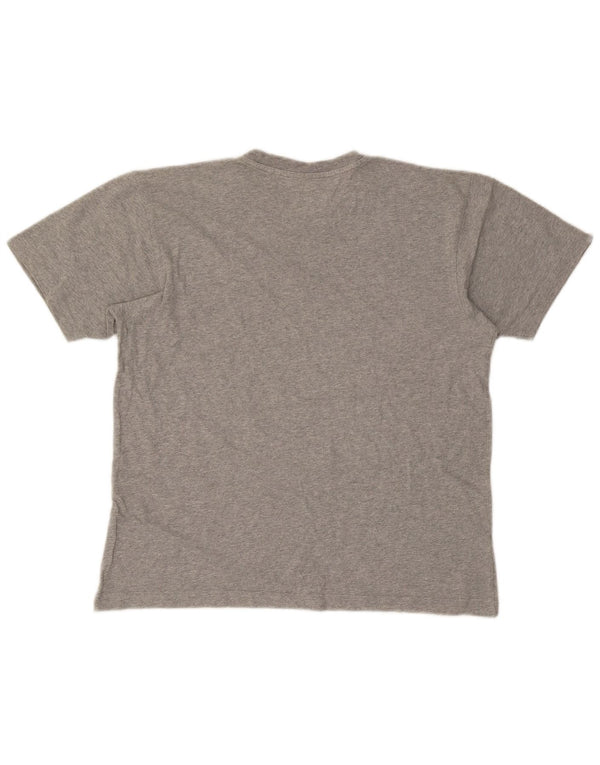 Champion Camiseta Gráfica Para Hombre Top Gris Medio