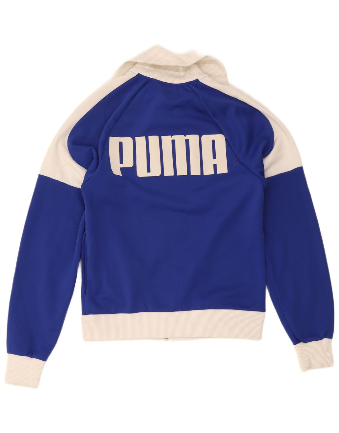 Puma Chaqueta De Chándal Con Estampado Gráfico Para Hombre Poliéster Color Block Azul Pequeño