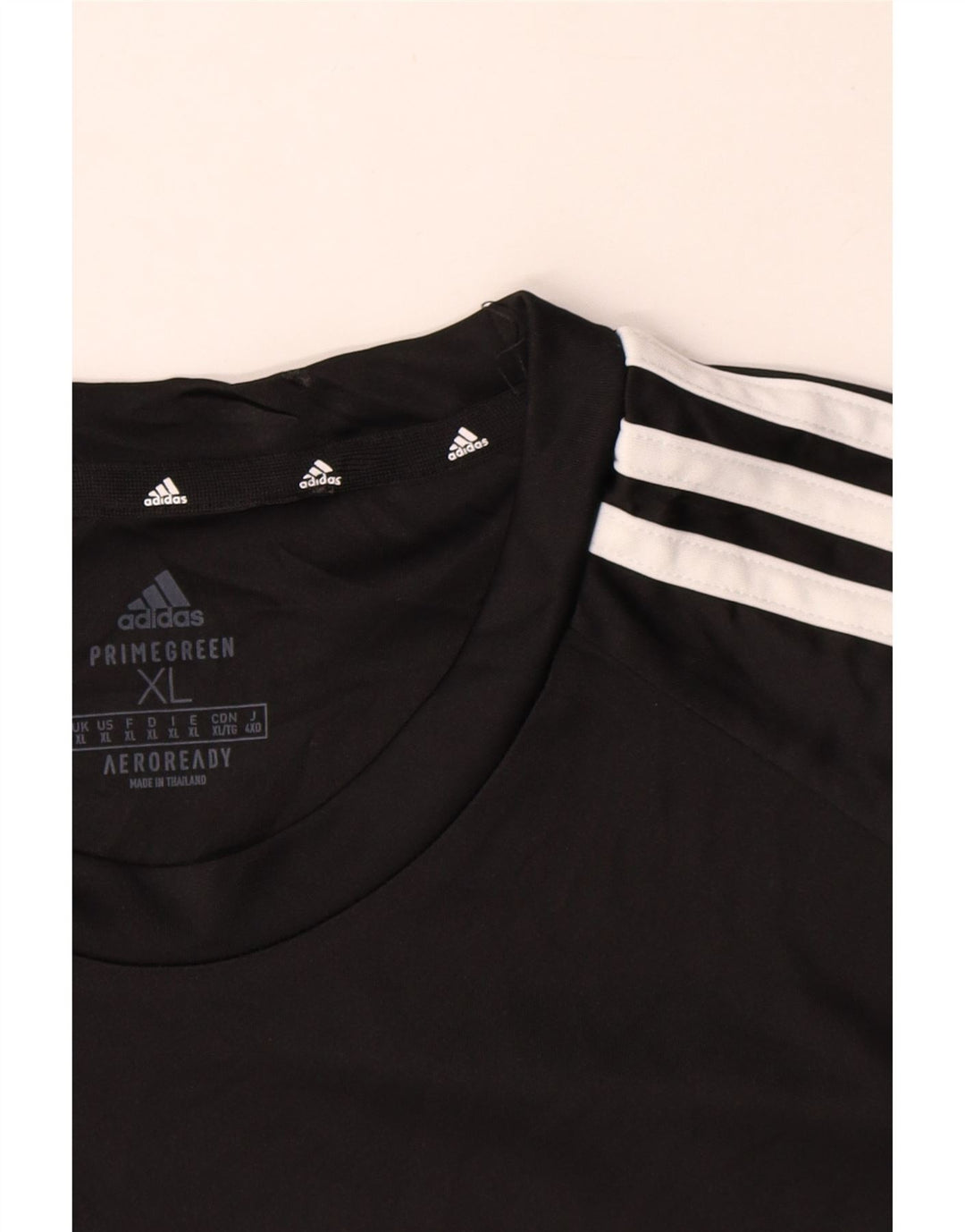 Adidas Hombre Aeroready Camiseta Top XL Negro Poliéster