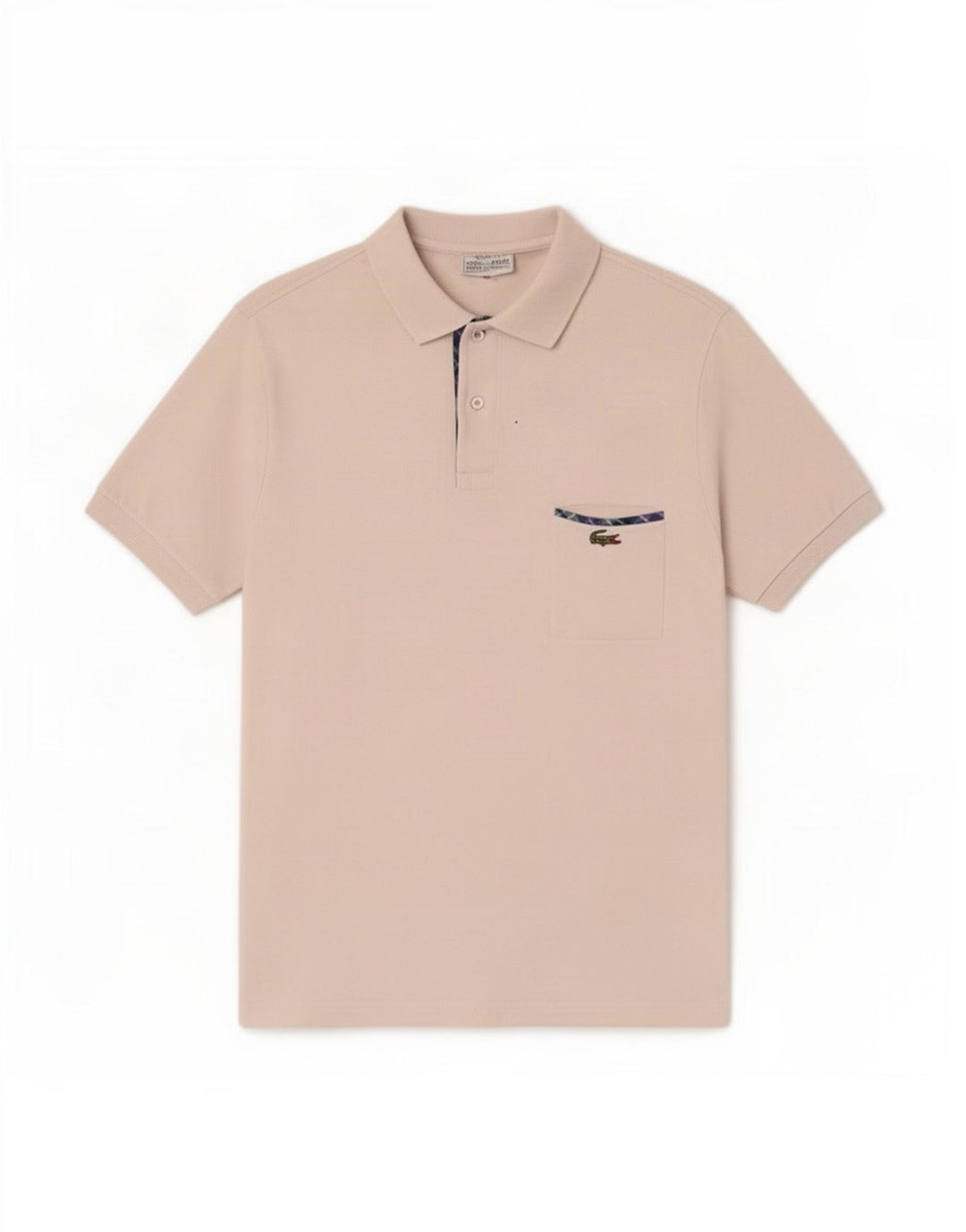 Polo Lacoste para hombre talla 5 grande algodón blanco