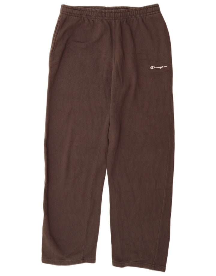 CHAMPION Pantalones de chándal para hombre de algodón marrón grande