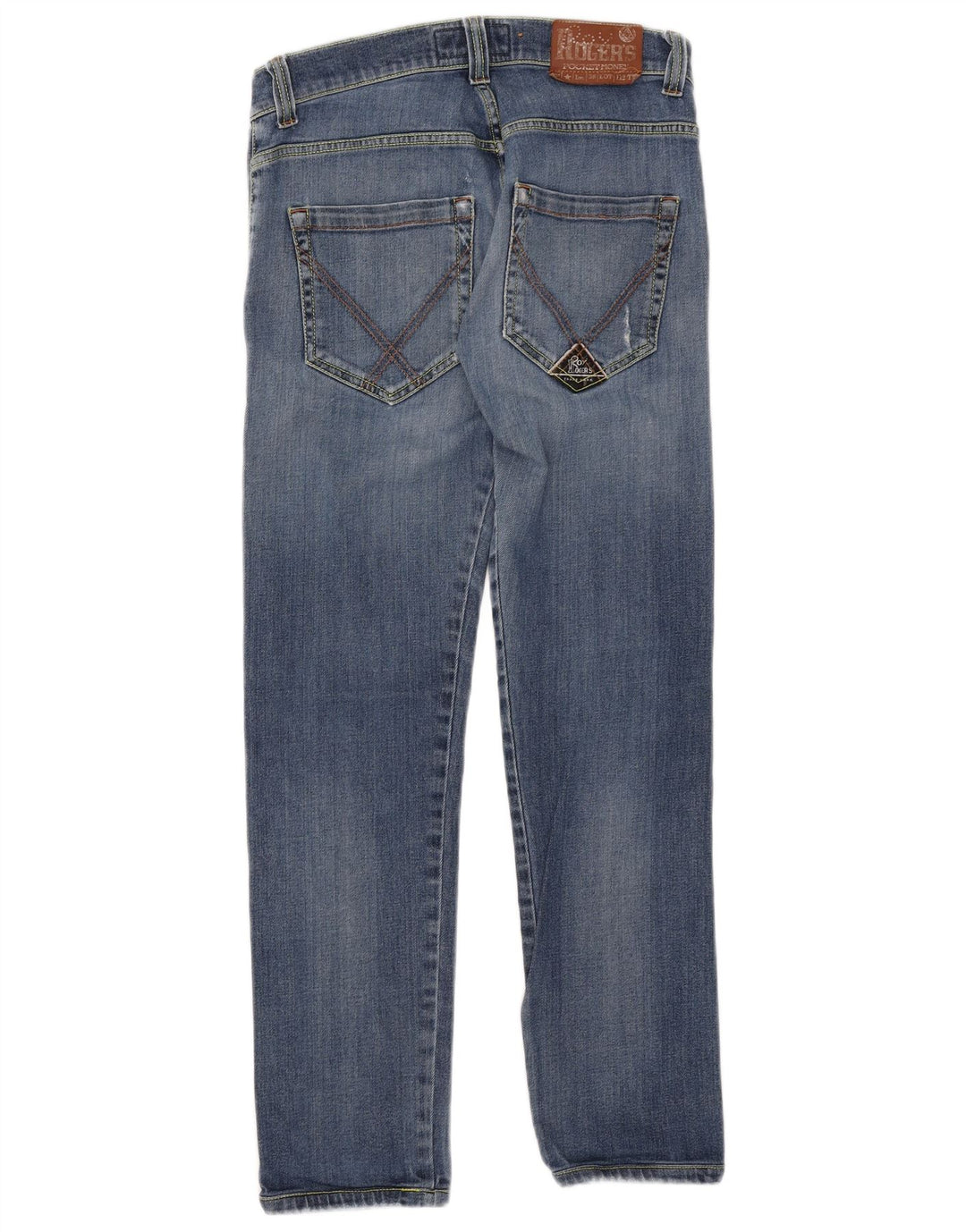 Roy Rogers Vaqueros ajustados para hombre W32 L30 Algodón azul
