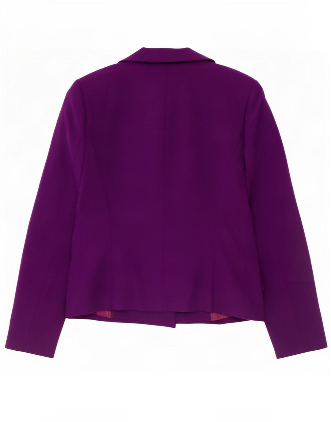 Zara - Chaqueta tipo blazer con doble botonadura para mujer, talla 40, color morado