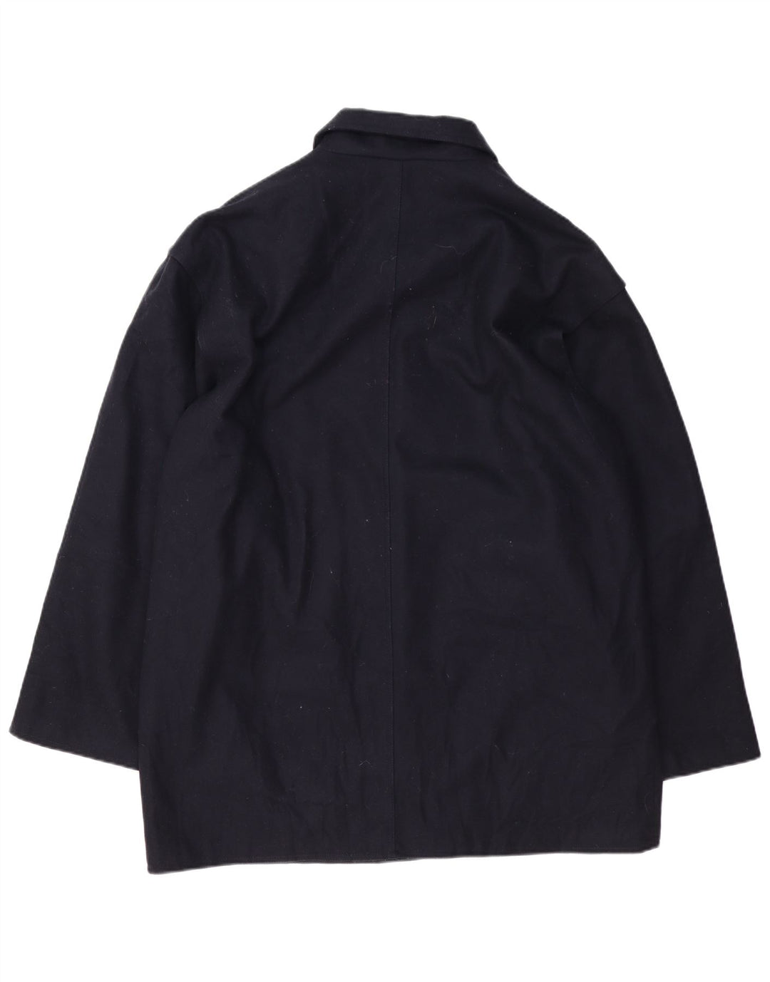 Navigare Abrigo para hombre UK 42 XL Lana azul marino