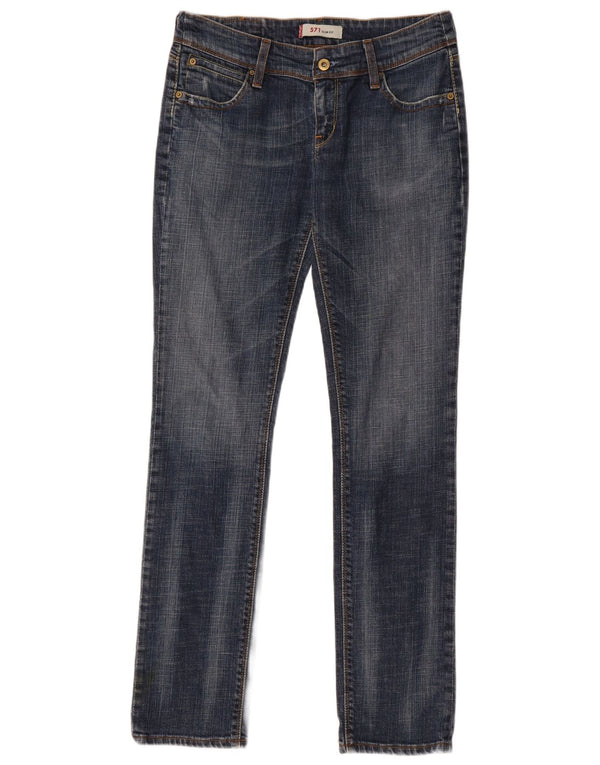 Levi's Hombre 571 Slim Jeans W31 L34 Algodón Azul