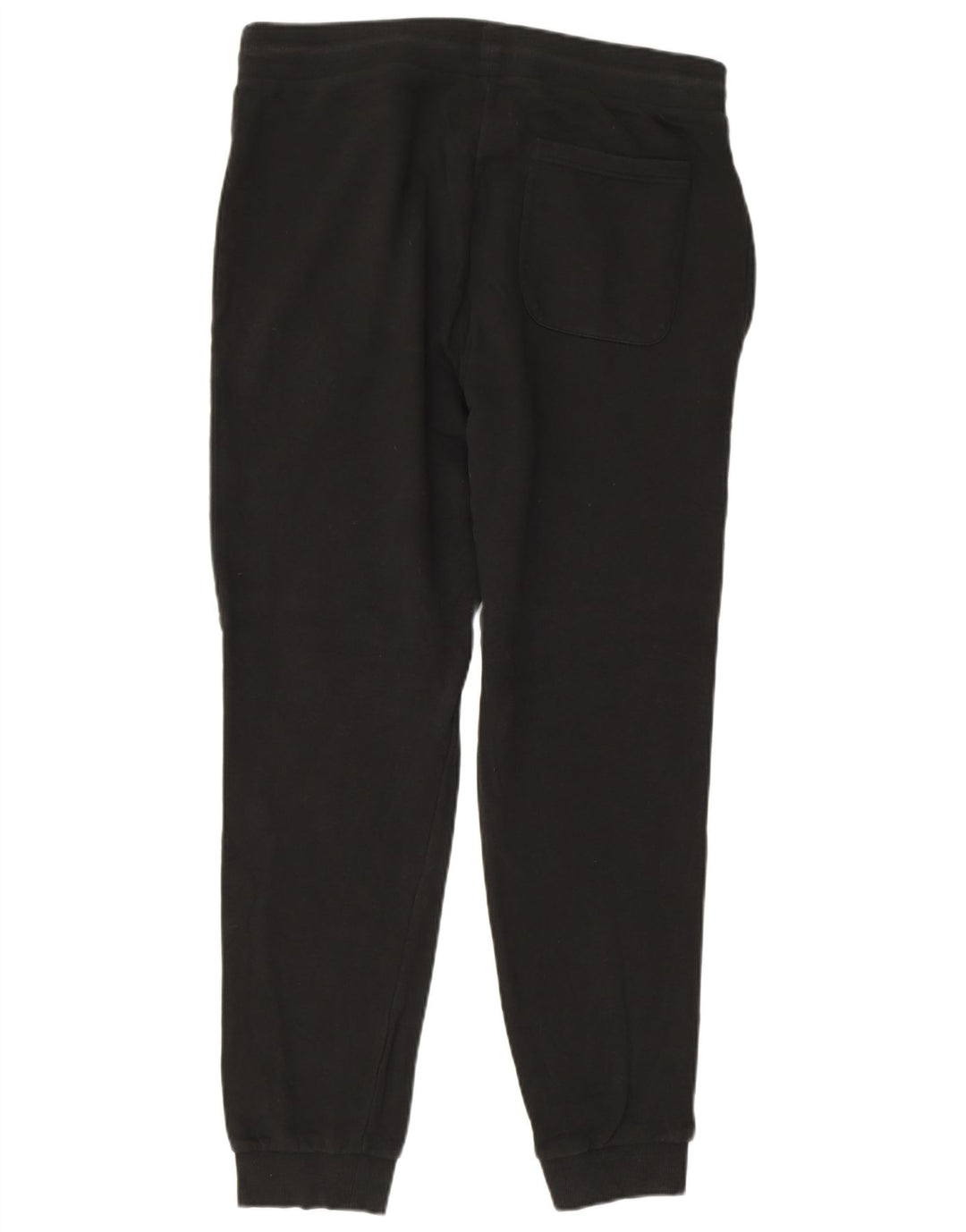 JACK & JONES Hombre Pantalones de chándal con estampado gráfico Joggers Large Black Cotton